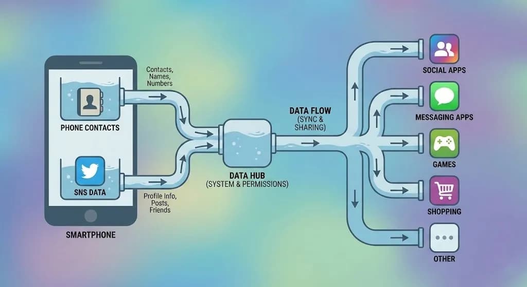 データのつながり図解
