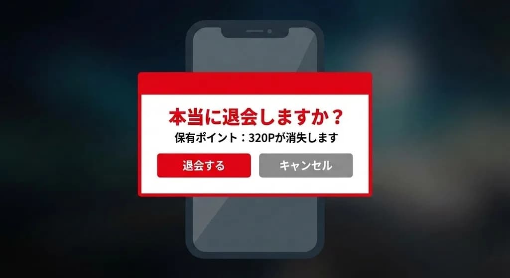 ハッピーメールのデータ消失警告