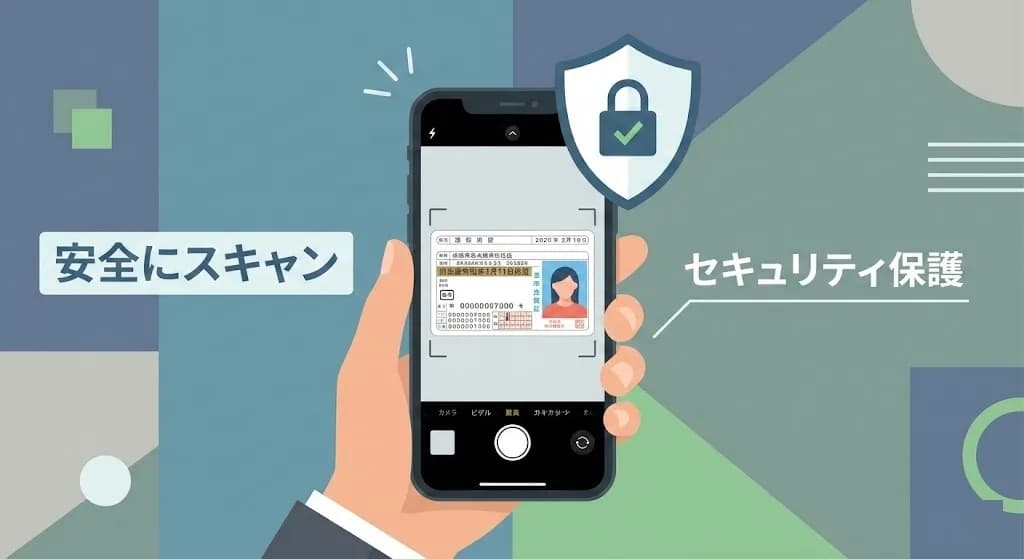 本人確認書類の提出イメージ