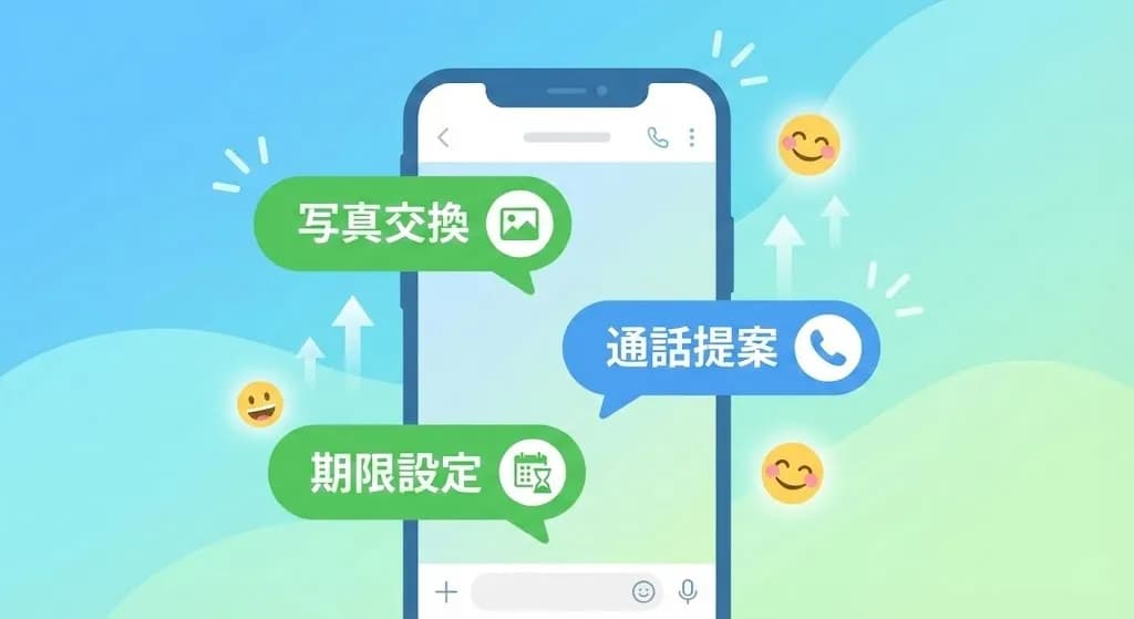 LINE交換の切り出しメッセージ例