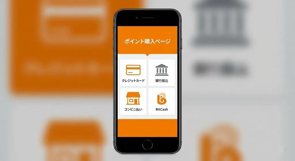 決済手段の比較画面