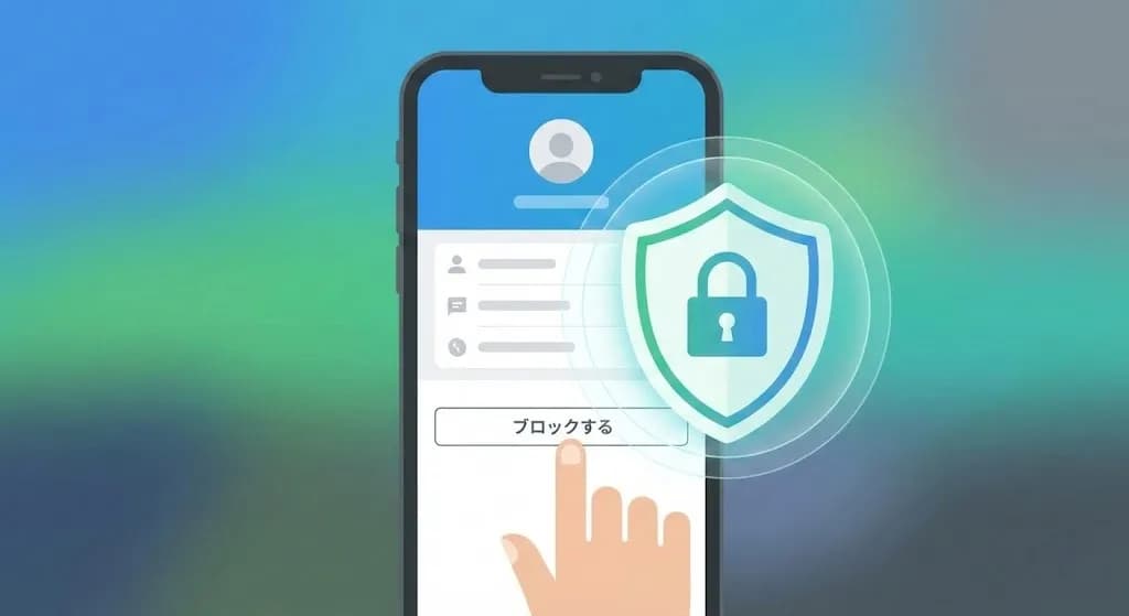 ブロック機能の操作イメージ
