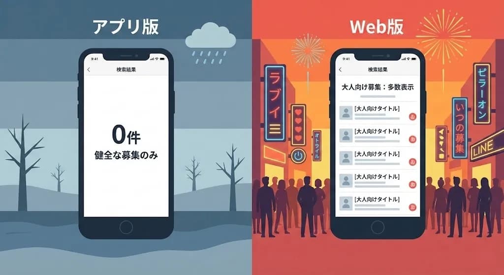 PCMAXの検索結果比較