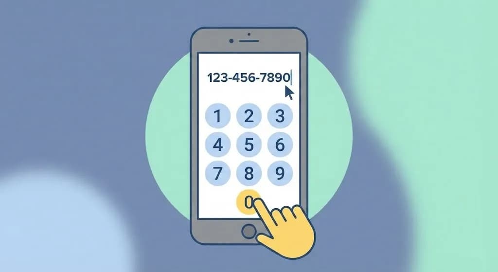 スマホでの登録画面