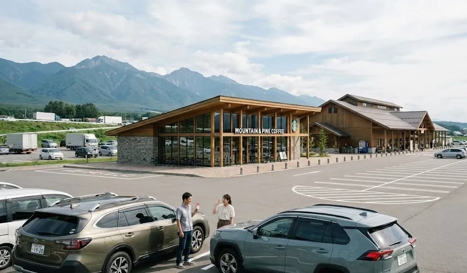 地方デートの待ち合わせイメージ