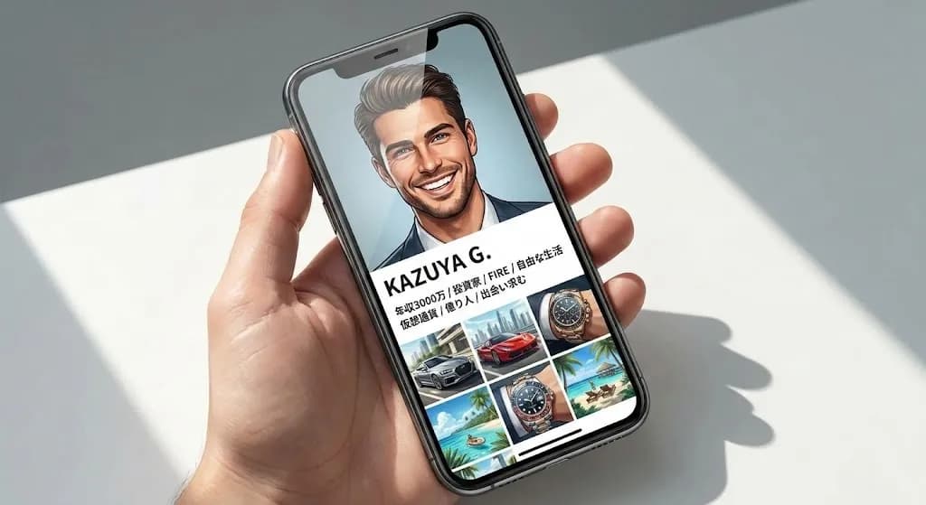 怪しいプロフィールの特徴